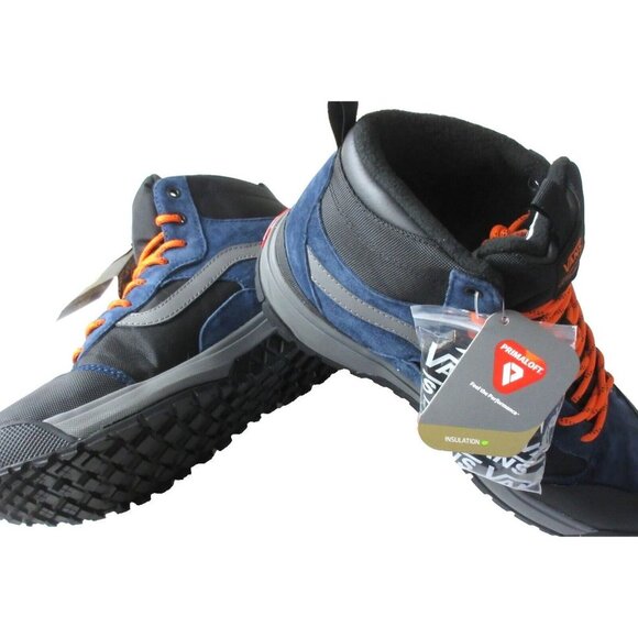 Vans Men's UltraRange Exo Hi MTE-1 All Weather Boots Dress Blues Black Sizes NIB - Picture 4 of 6